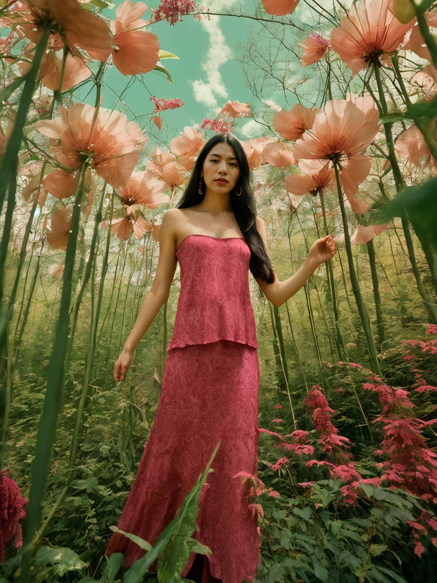 Peony Pink Skirt